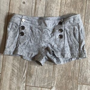 Linen shorts